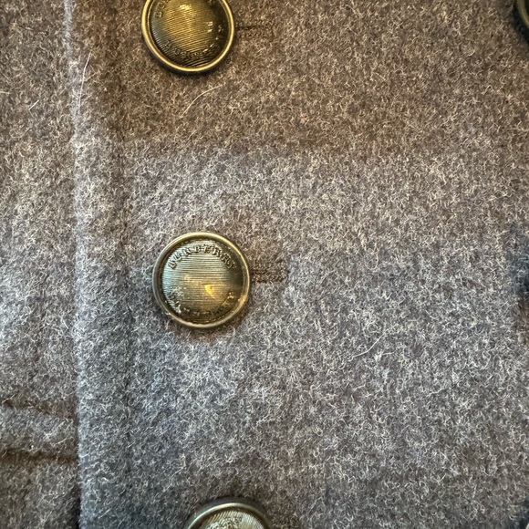 BURBERRY KIDS 4 wool/cashmere peacoat - Picture 2 of 9